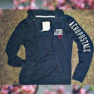 Aeropostale V neck Hoodie